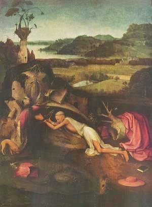 Hieronymous Bosch - St. Jerome Praying