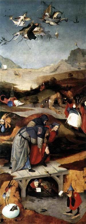 Hieronymous Bosch - Temptation of St. Anthony (2)