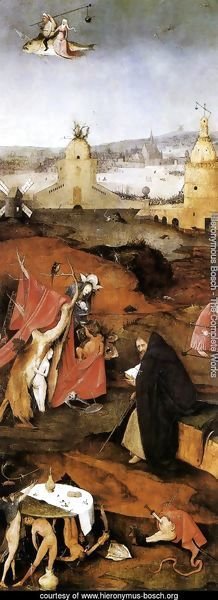 Temptation of St. Anthony, right wing of the triptych