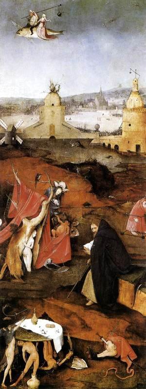 Hieronymous Bosch - Temptation of St. Anthony, right wing of the triptych