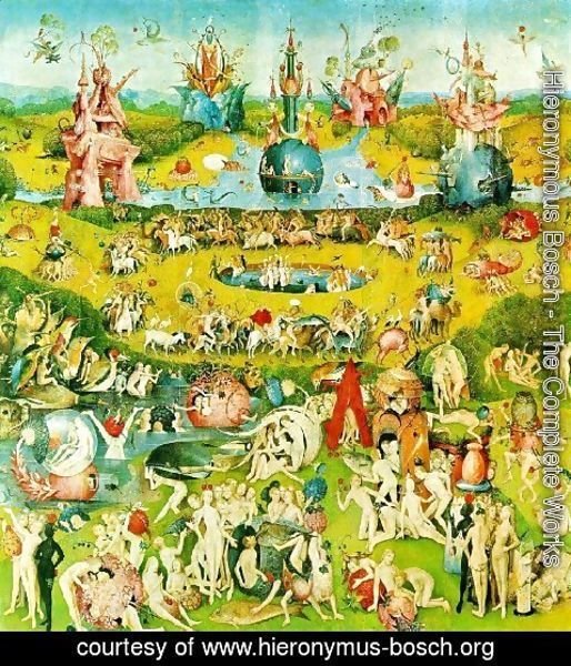 Hieronymous Bosch - Ecclesia's paradise