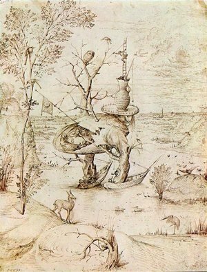 Hieronymous Bosch - The Man-Tree