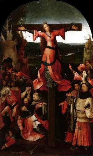 Hieronymous Bosch - Triptych of the Martyrdom of St Liberata (central panel)