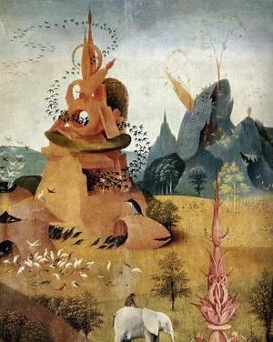 Hieronymous Bosch - Triptych of Garden of Earthly Delights (detail) 2