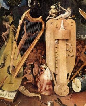 Hieronymous Bosch - Triptych of Garden of Earthly Delights (detail) 8