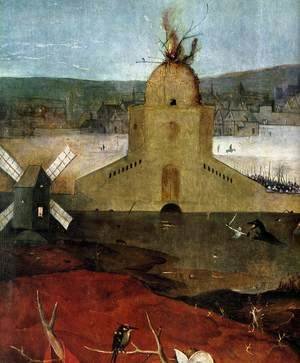 Hieronymous Bosch - Triptych of Temptation of St Anthony (detail) 12