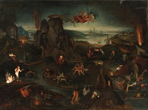 Hieronymous Bosch - The Temptation of Saint Anthony