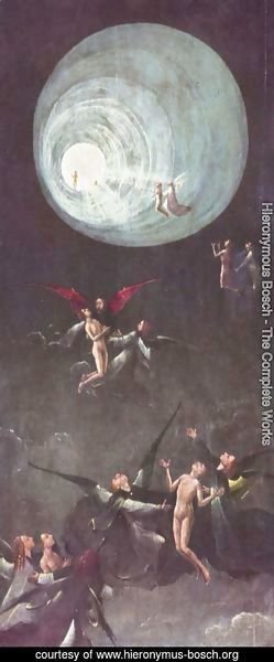 Hieronymous Bosch - The flight to heaven