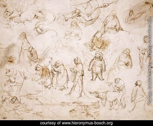 Sketches for a Temptation of St. Anthony
