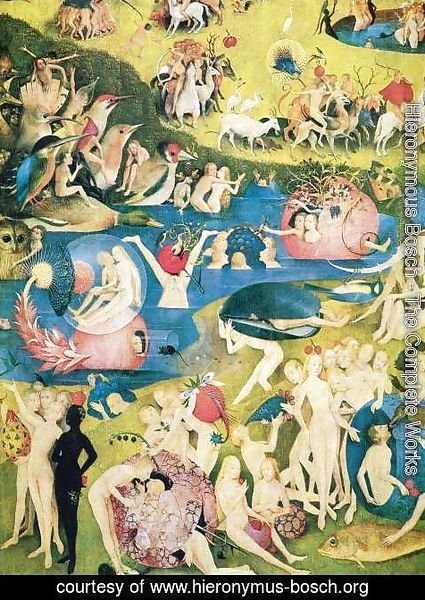 Hieronymous Bosch - The Garden of Earthly Delights (detail) 3