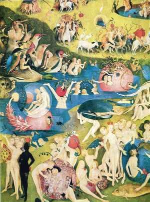 Hieronymous Bosch - The Garden of Earthly Delights (detail) 3