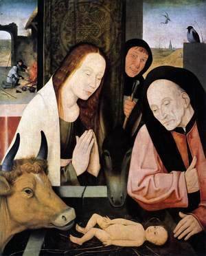 Hieronymous Bosch - Adoration of the Child