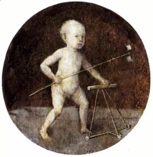 Christ Child with a Walking Frame 1480s