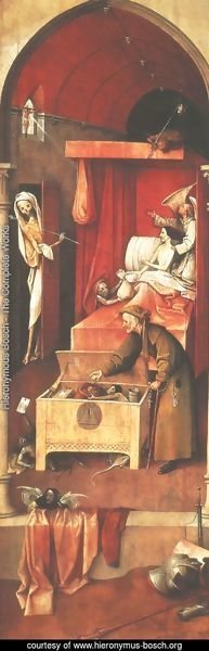 Hieronymous Bosch - Death and the Miser c. 1490