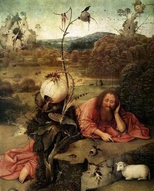Hieronymous Bosch - St John the Baptist in the Wilderness