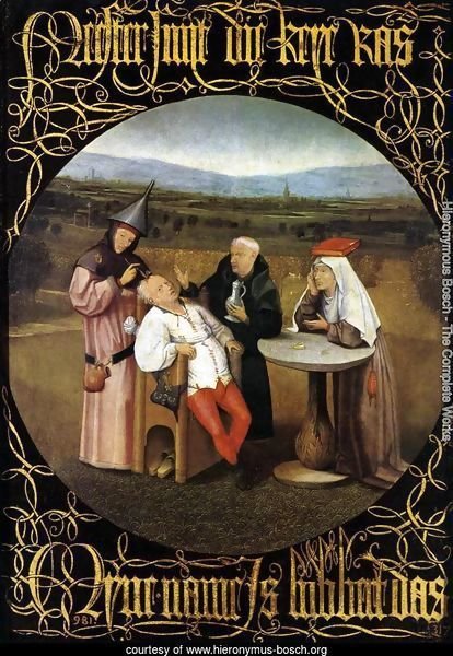 The Cure of Folly (Extraction of the Stone of Madness) 1475-80