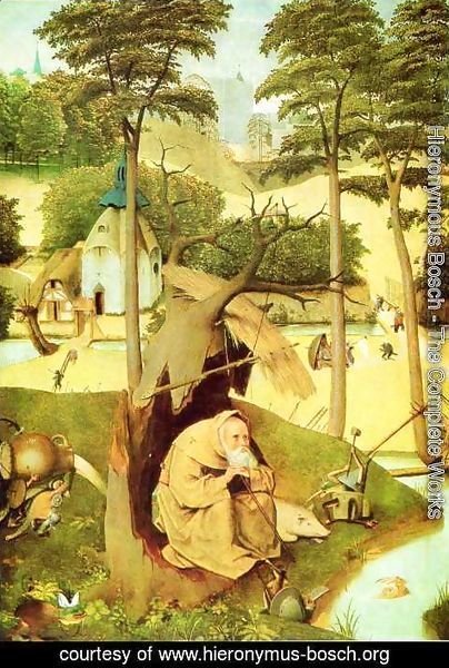Hieronymous Bosch - The Temptation of St Anthony