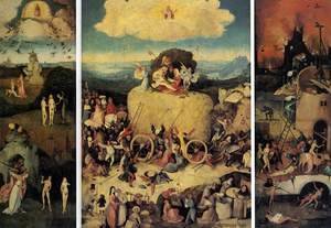 Hieronymous Bosch - Triptych of Haywain (1) 1500-02