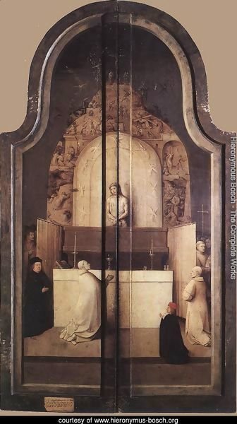Triptych of the Adoration of the Magi (closed) c. 1510