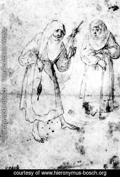 Hieronymous Bosch - Two Witches