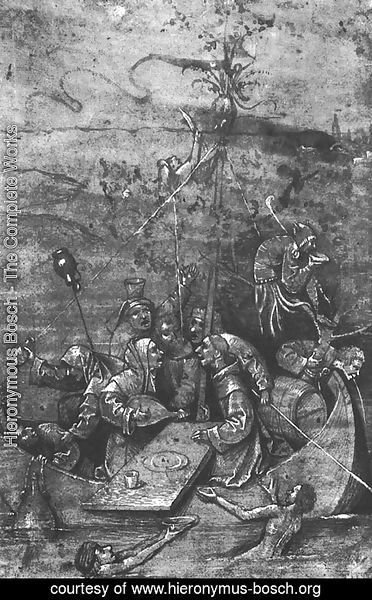 Study for "The Ship of Fools" 1500