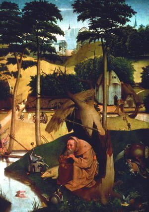 Hieronymous Bosch Temptation of St. Anthony (2) Painting Reproduction ...