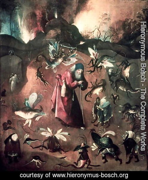 Hieronymous Bosch - Temptation of St. Anthony (4)