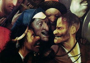 Hieronymous Bosch - The Carrying of the Cross (detail)