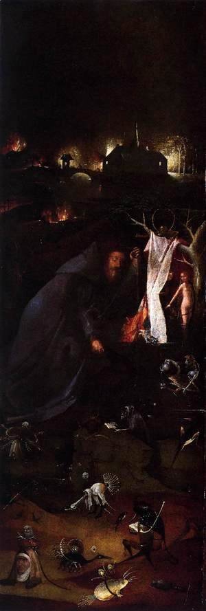 Hieronymous Bosch - Hermit Saints Triptych (left panel)