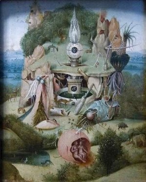 Hieronymous Bosch - Paradise or Allegory of Vanity