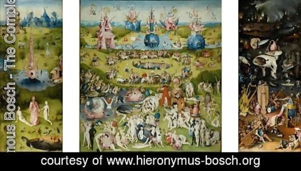 Hieronymous Bosch - Triptych of Garden of Earthly Delights 2