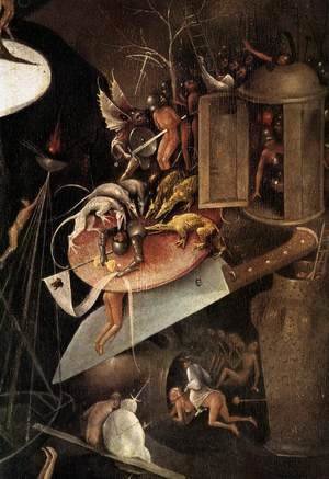 Hieronymous Bosch - Triptych of Garden of Earthly Delights (detail) 7