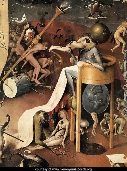 Triptych of Garden of Earthly Delights (detail) 10