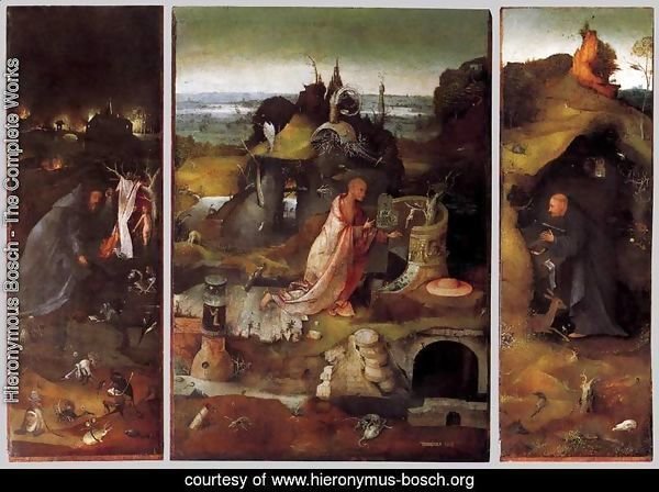 Hermit Saints Triptych 2