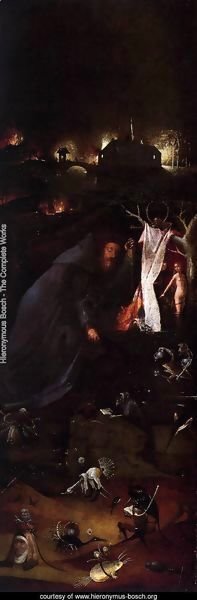 Hermit Saints Triptych (left panel) 2