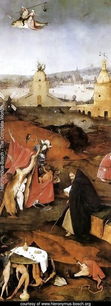 Triptych of Temptation of St Anthony (right wing) 2
