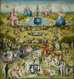 Hieronymous Bosch - The Garden of Earthly Delights panel 2