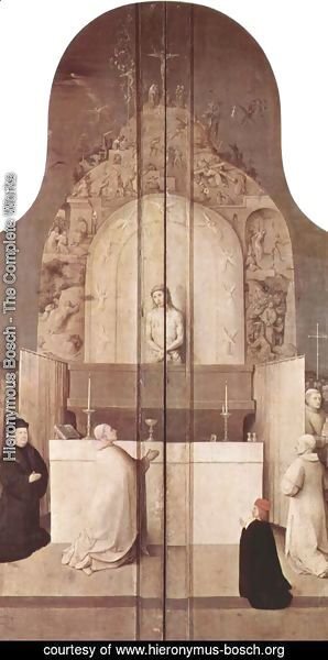 Hieronymous Bosch - Saint Gregory's Mass