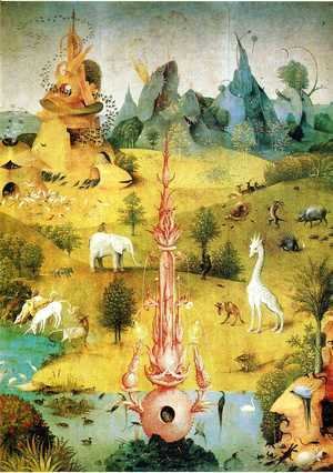 Hieronymous Bosch - The Garden of Earthly Delights (detail)