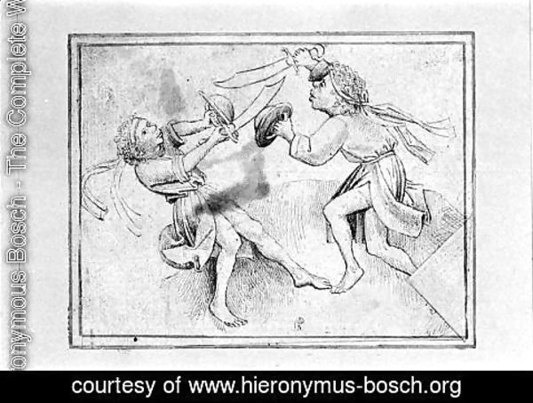 Hieronymous Bosch - Moorish battle two