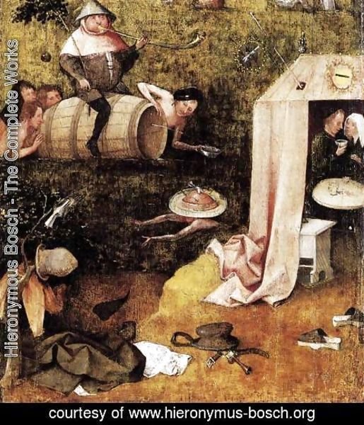 Hieronymous Bosch - Allegory of Gluttony and Lust