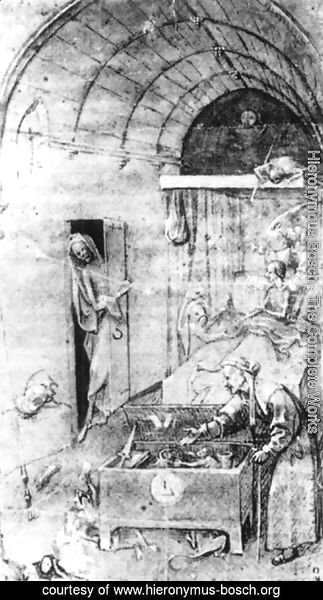 Hieronymous Bosch - Death and the Miser