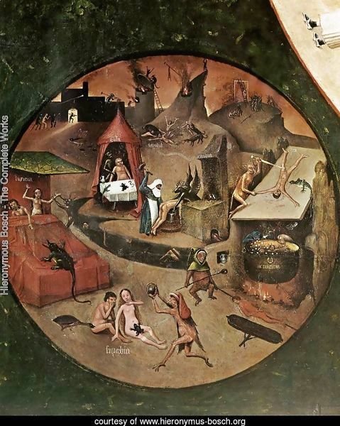 The Seven Deadly Sins (detail 1) c. 1480