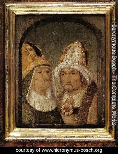 Hieronymous Bosch - Two Male Heads